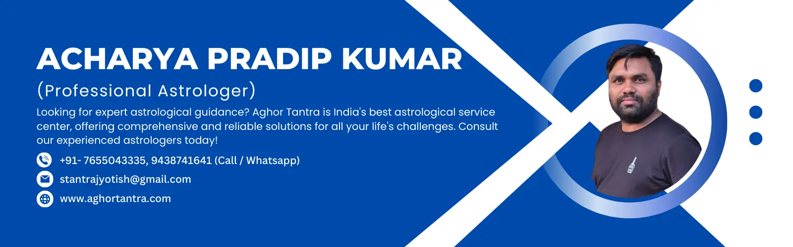 acharya Pradip Kumar's Astrological Services